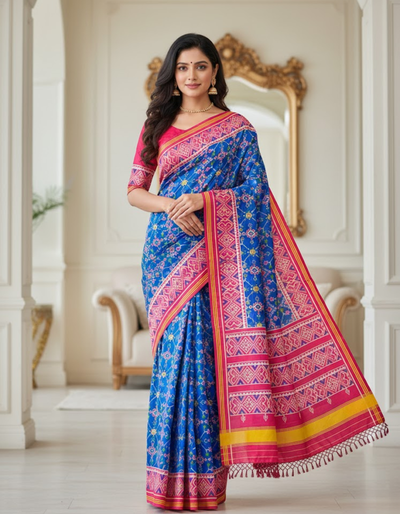 Make a Statement with Digital Printed Sarees from Saree Sutram