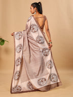 Soft Tussar Silk Saree with Digital Prints