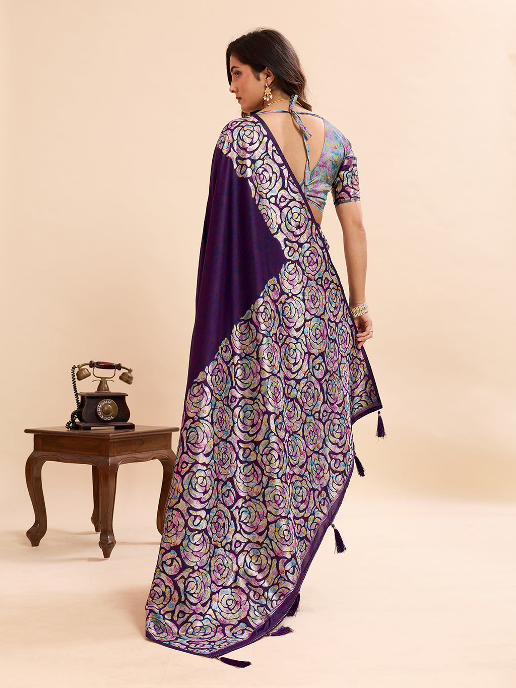 Jamani Soft Banarasi Silk Saree