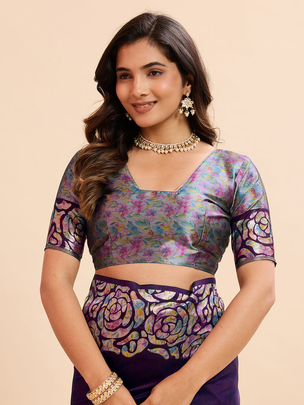 Jamani Soft Banarasi Silk Saree