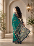 Vihara Kota Doriya Saree – Rama Blue