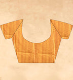 Mustard Soft Tussar Silk Saree with Position Pashmina Digital Prints